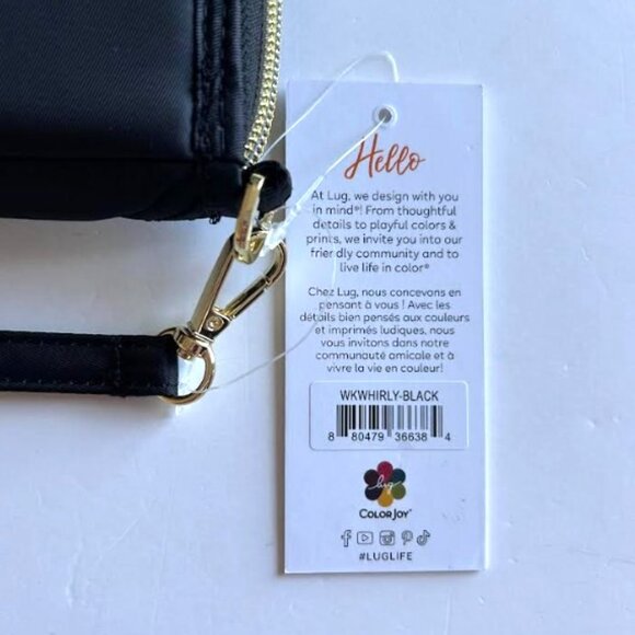 Lug Wicked x Lug Whirly RFID Wristlet Wallet - Black - Picture 6 of 6